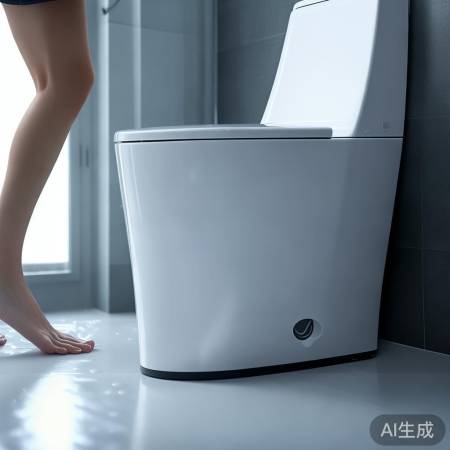 智能马桶自动除臭，卫生清新无忧