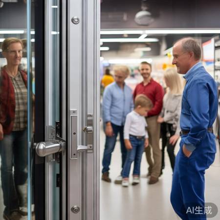 正规市场买真防盗门，专业师傅安