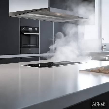 TCL集成灶，一机多用，吸烟强