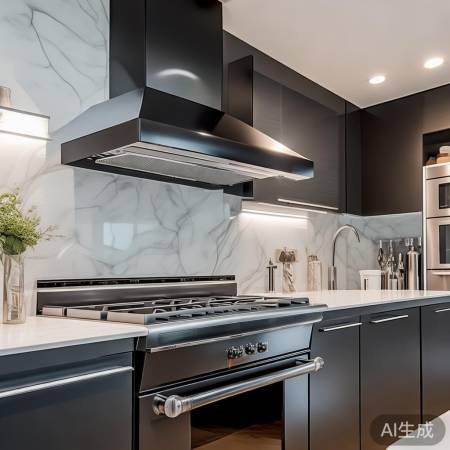 樱厨卫油烟机：时尚简约，一擦即