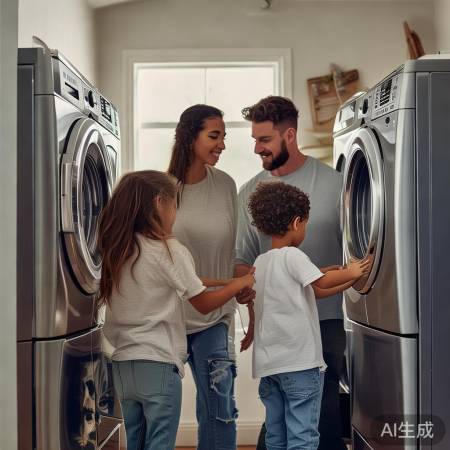 洗衣机侧重,家人助力更轻松