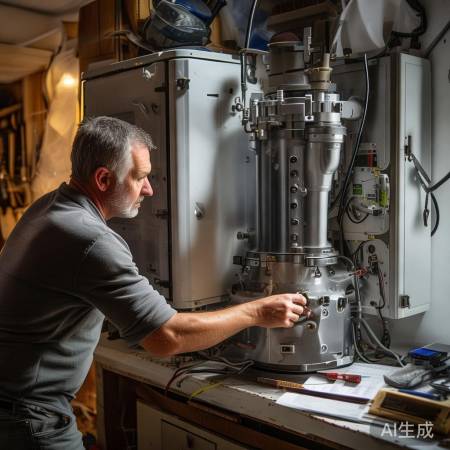 壁挂炉热交换器松动,自己动手修