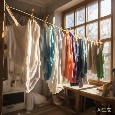 阳光晾衣杀菌蓬松