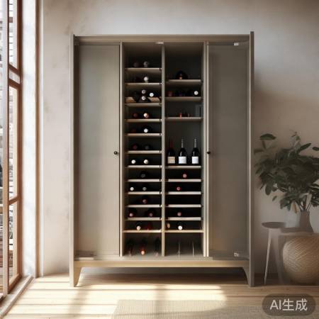 定制红酒柜，简约复古两相宜。