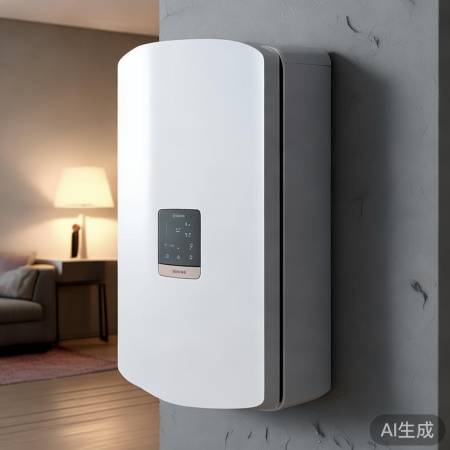 壁挂炉操作简便，一键调节温度