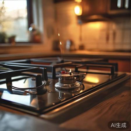 燃气灶点火问题，联系厂家维修