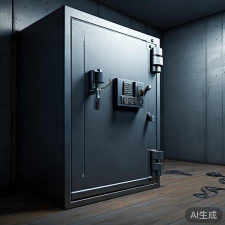 保险柜稳装承重墙，避湿防晒，固