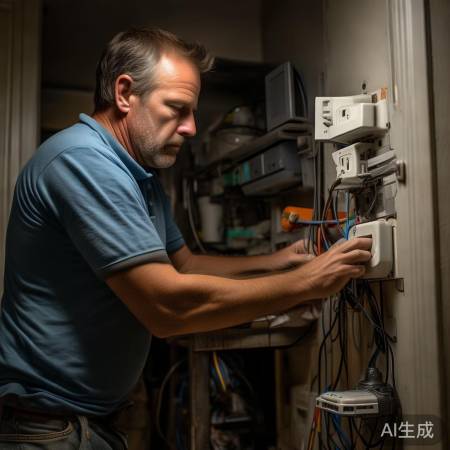 电源检查，确保稳定连接