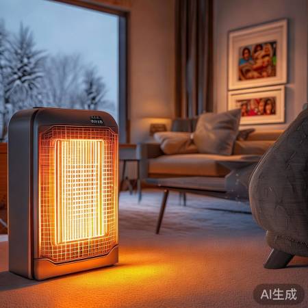 电磁取暖：简单便捷，电费较高