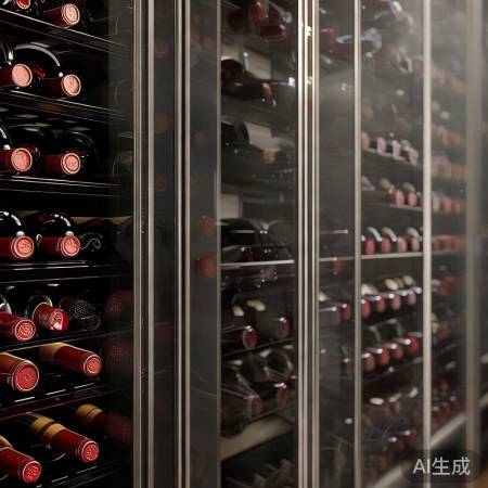红酒柜湿度控，防氧化，智能储酒