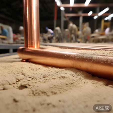 铜管砂眼成因：加工不当与安装不