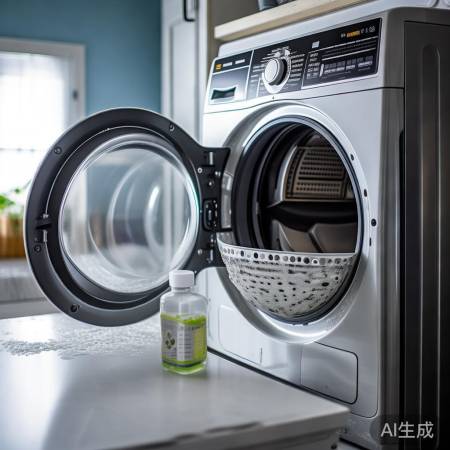 洗衣机清洗去污，消除糊味。