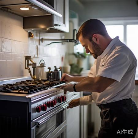 燃气灶安装不规范易漏水，找专业