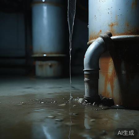 水箱排水管松动易漏水