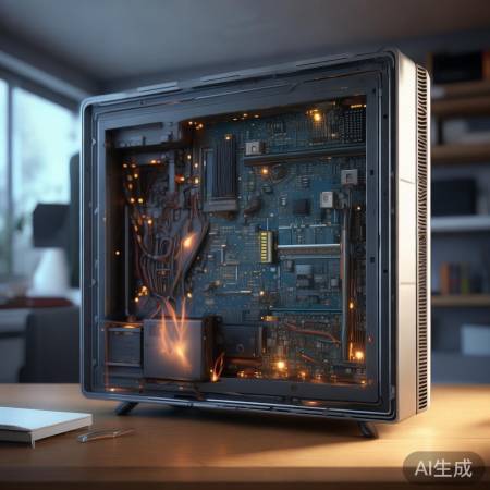 电视自动重启，疑是硬件故障。