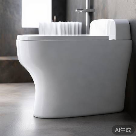 智能马桶，陶瓷光滑，防水防漏。
