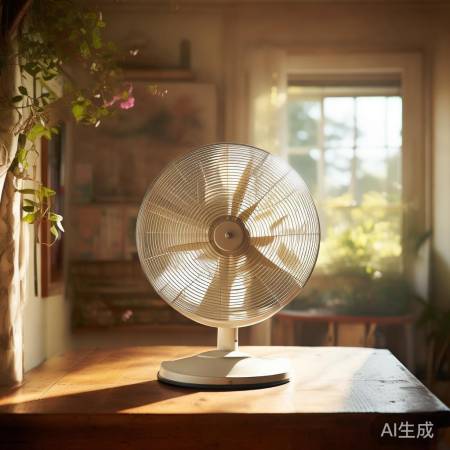 夏日微风神器，电风扇清凉好帮手