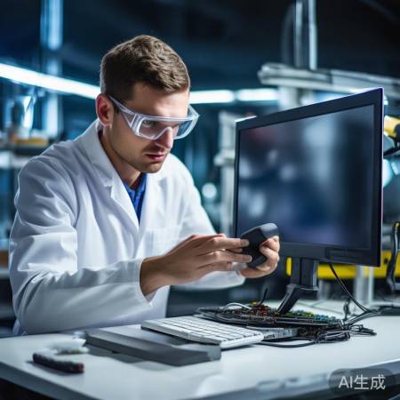 轻敲试恢复,损屏需更换