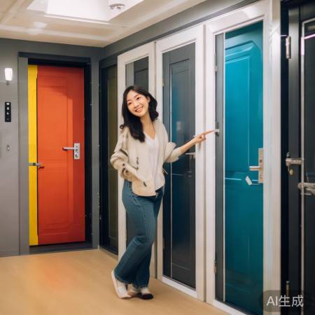 潮流防盗门新款，时尚安全两不误