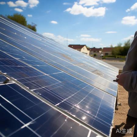 太阳能水压不稳？检查遮挡和清洁