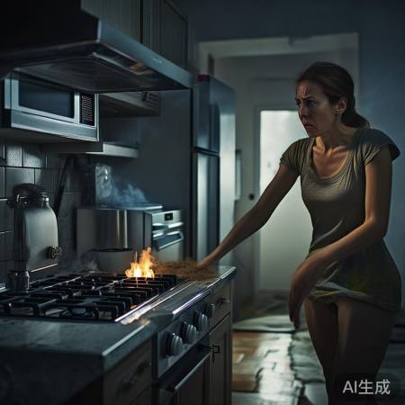 燃气泄漏，速关阀通风，专业检查