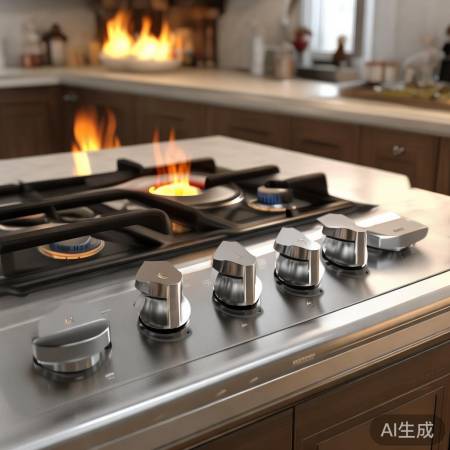 燃气灶鼓风机四线开关，确保燃烧