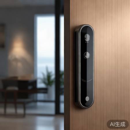 华为指纹锁，安全时尚高品质