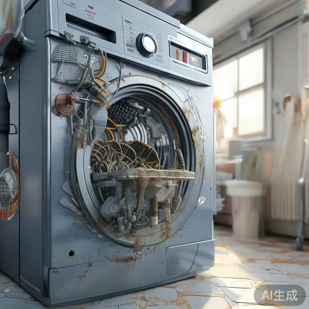 “洗衣机清洁，洗涤更放心”