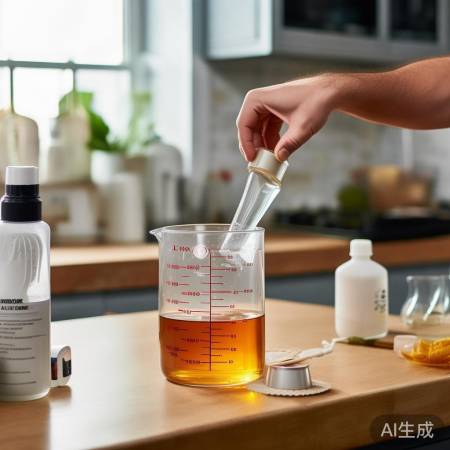 自制消毒液，居家清洁利器。
