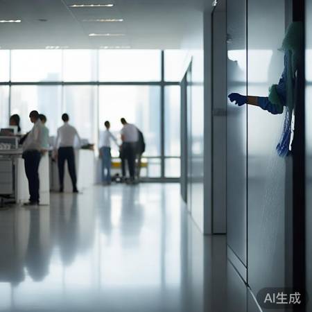 定期清洁办公室，除菌除污。