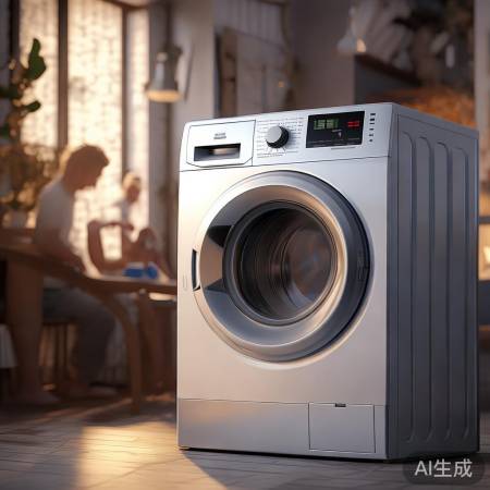 美的静音洗衣机，家庭好伴侣