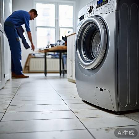 洗衣机抖动原因：安装不稳、部件
