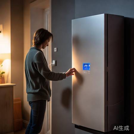 壁挂炉关闭，节水节能。