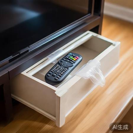 遥控器防丢小窍门：固定钥匙，固