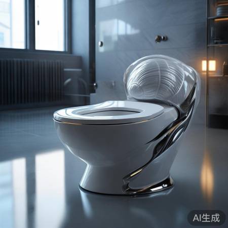 蜗牛智能马桶，创新冲水设计！