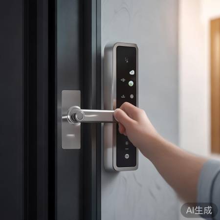 智能锁多重保障，安全系数高。