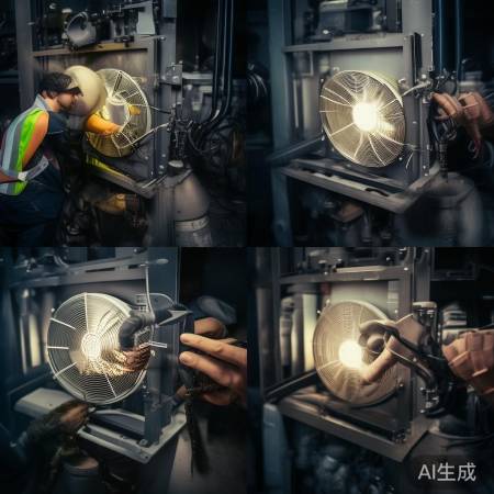 排烟风机故障，更换需注意螺丝和