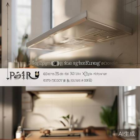 油烟机安装深度约30cm，抽吸