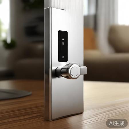 老家自制指纹锁，简约耐用，识别