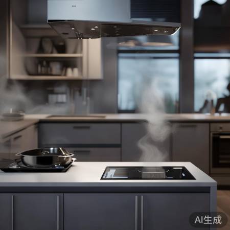 集成灶自动吸烟停机,科技烹饪助