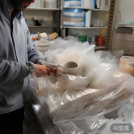 塑料袋分装物品防损坏