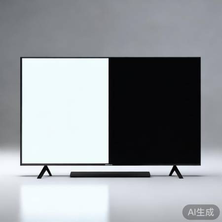 量子点电视边框亮度差异亮光