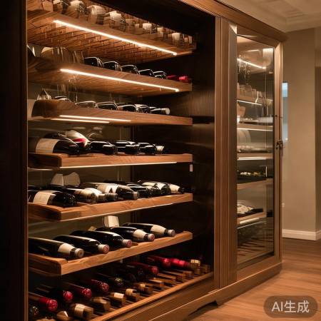 酒柜摆杯优缺，空间考量明智选。