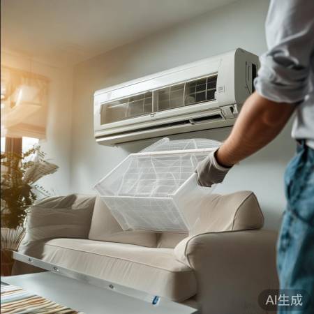 空调滤网散热需定期清洗