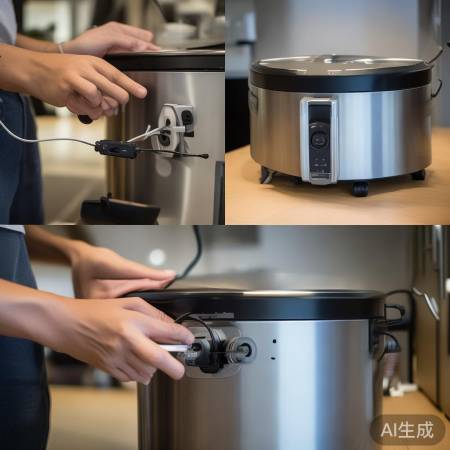 安装开关，电线接消毒柜，盖子固